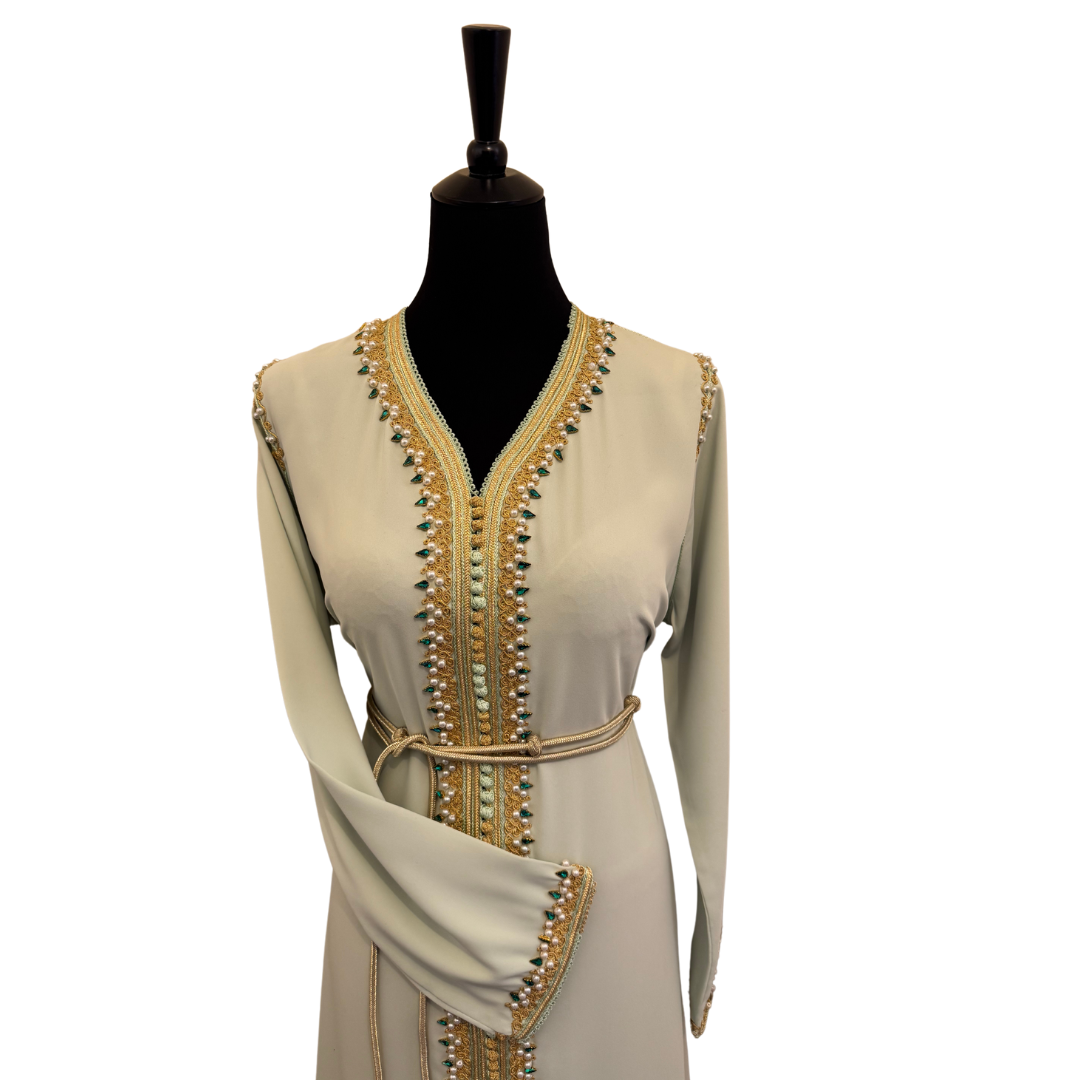 Caftan Busan Vert d’eau