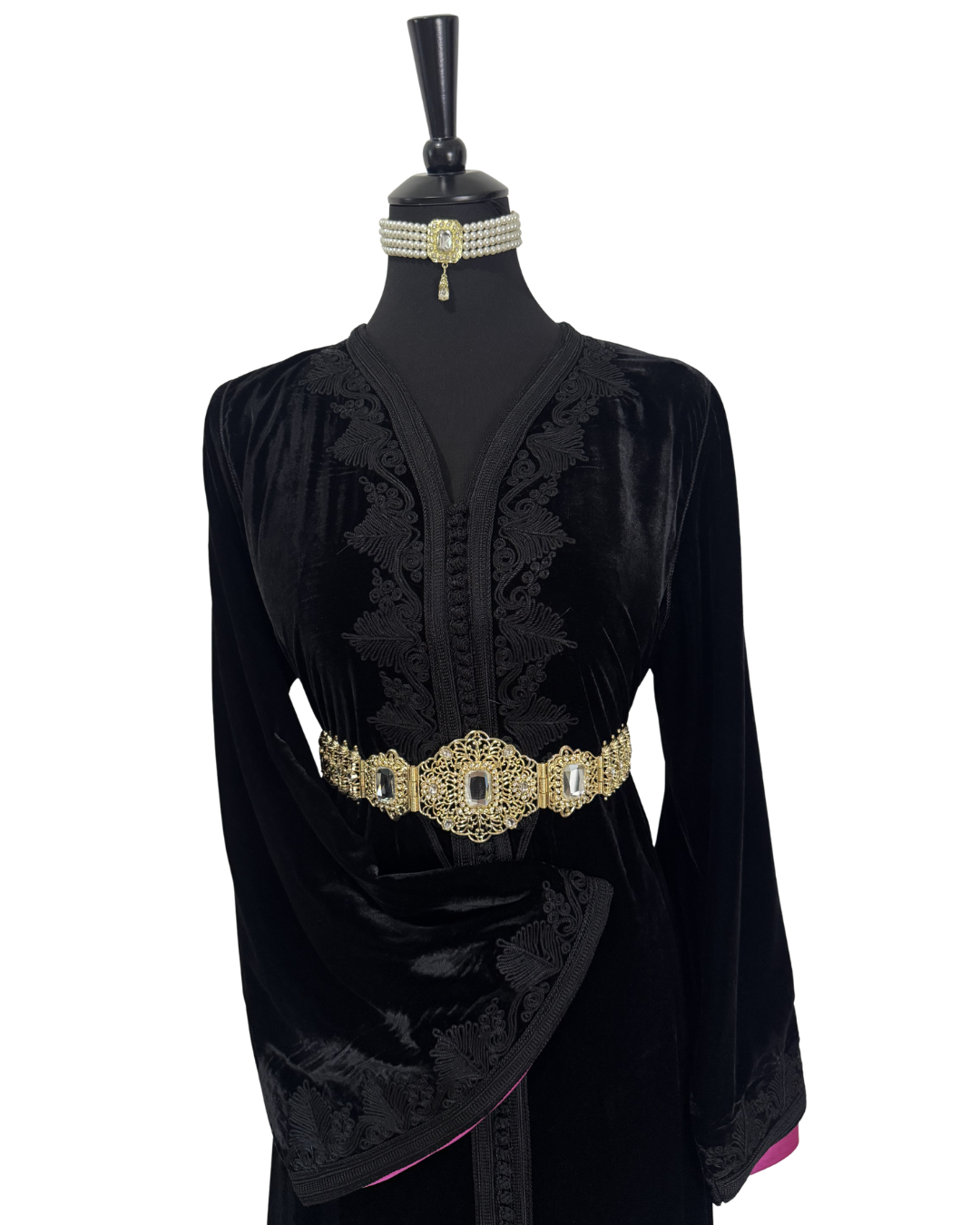 Caftan DOHA Noir