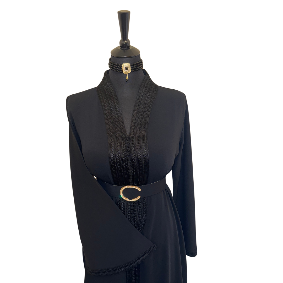 SARAJEVO Kaftan Black