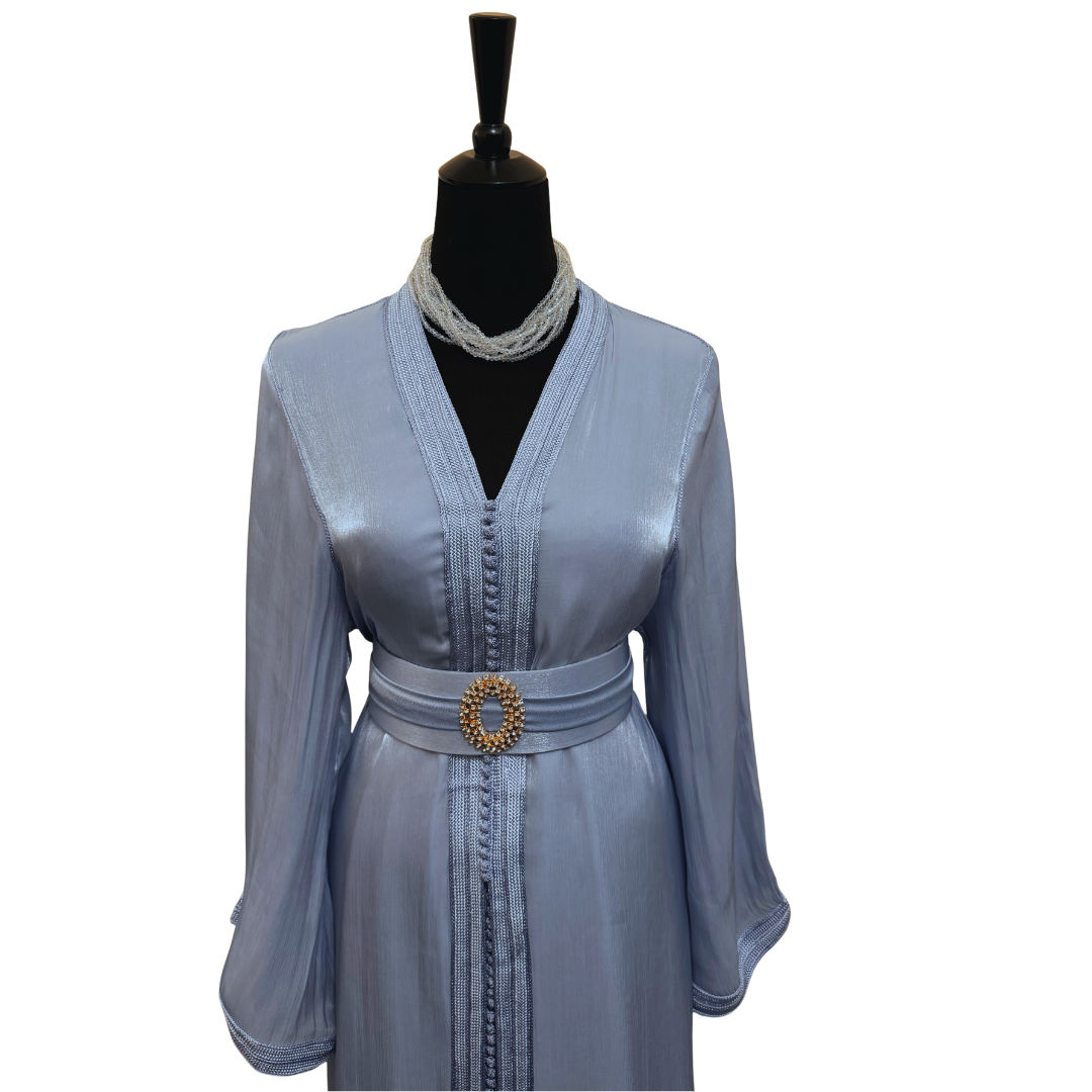 Caftan Santorini Bleu enchanté