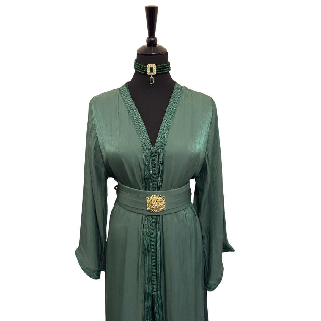Caftan Santorini Vert sapin