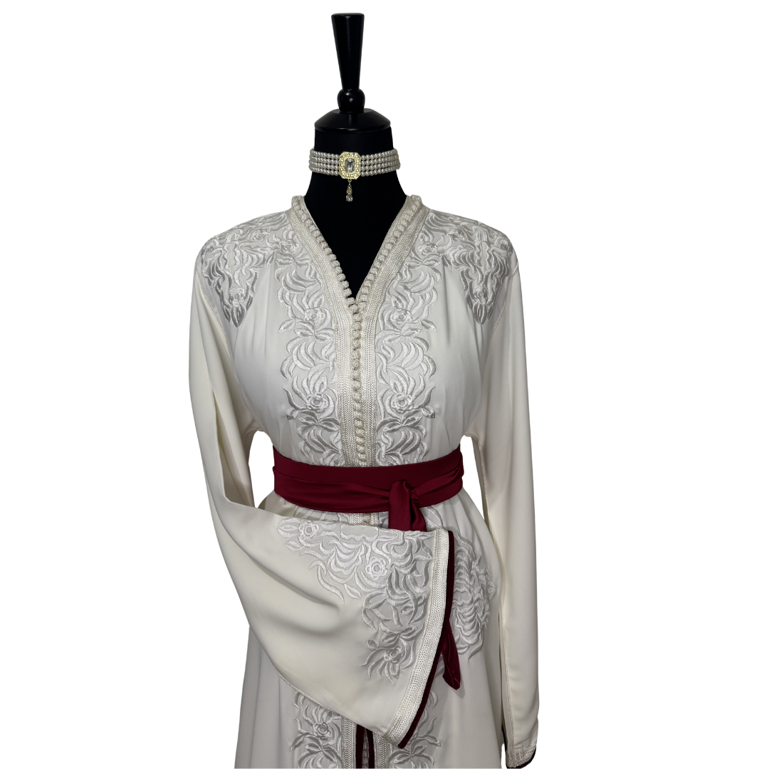 Caftan SIWA Blanc