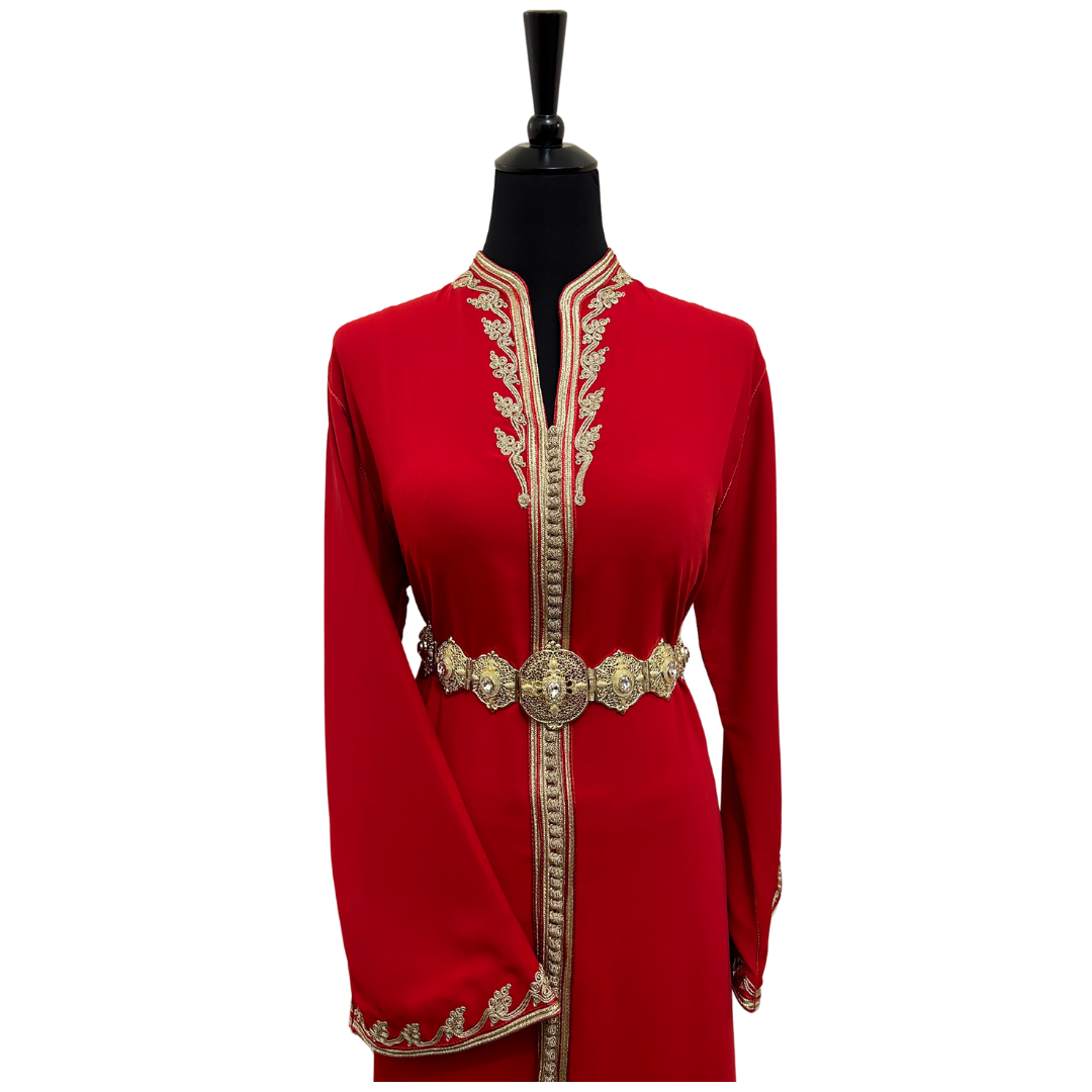 Red Rome Kaftan