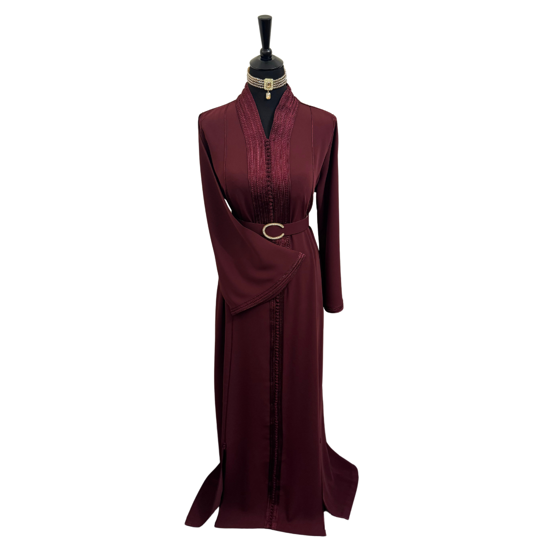 SARAJEVO Burgundy Kaftan