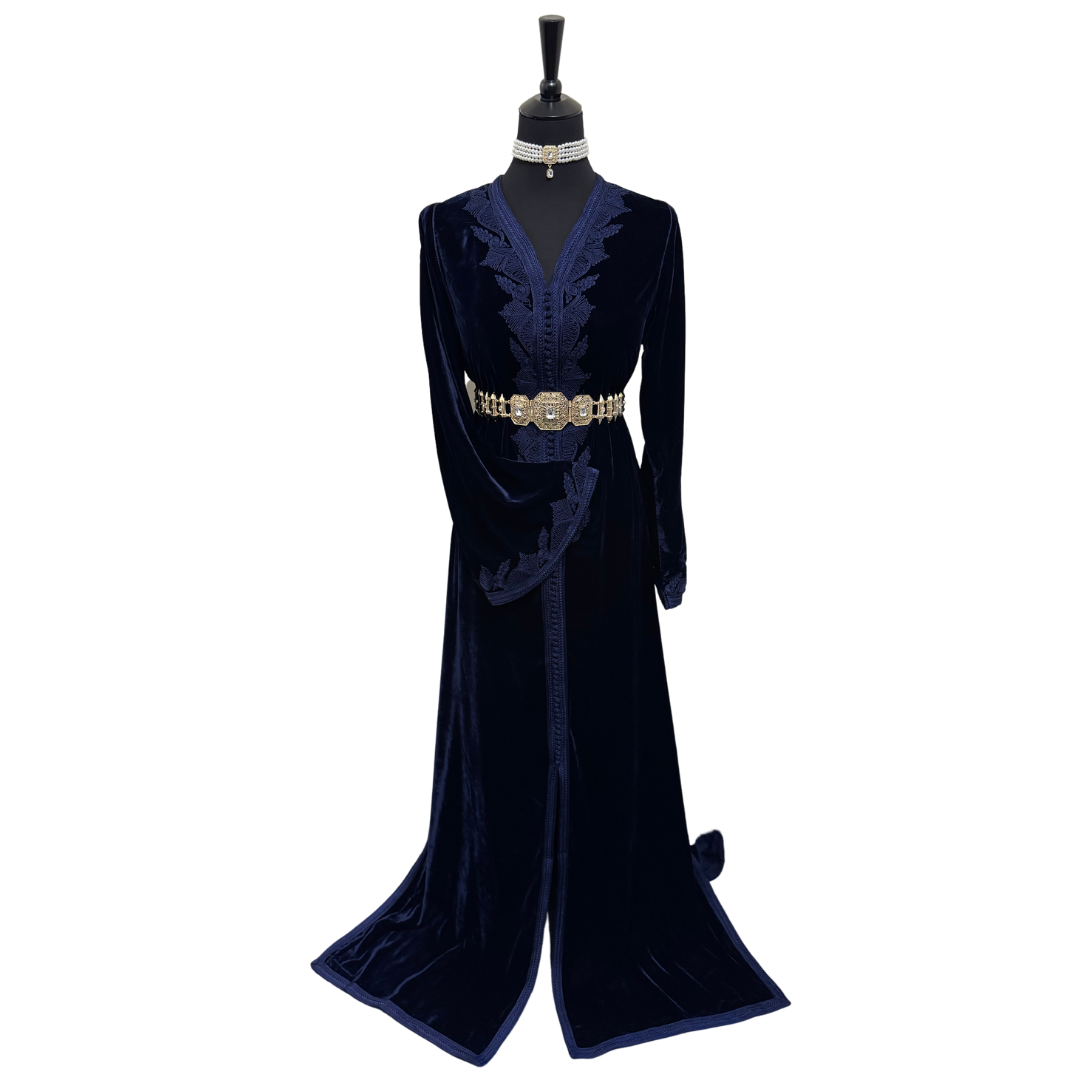 Caftan DOHA Bleu