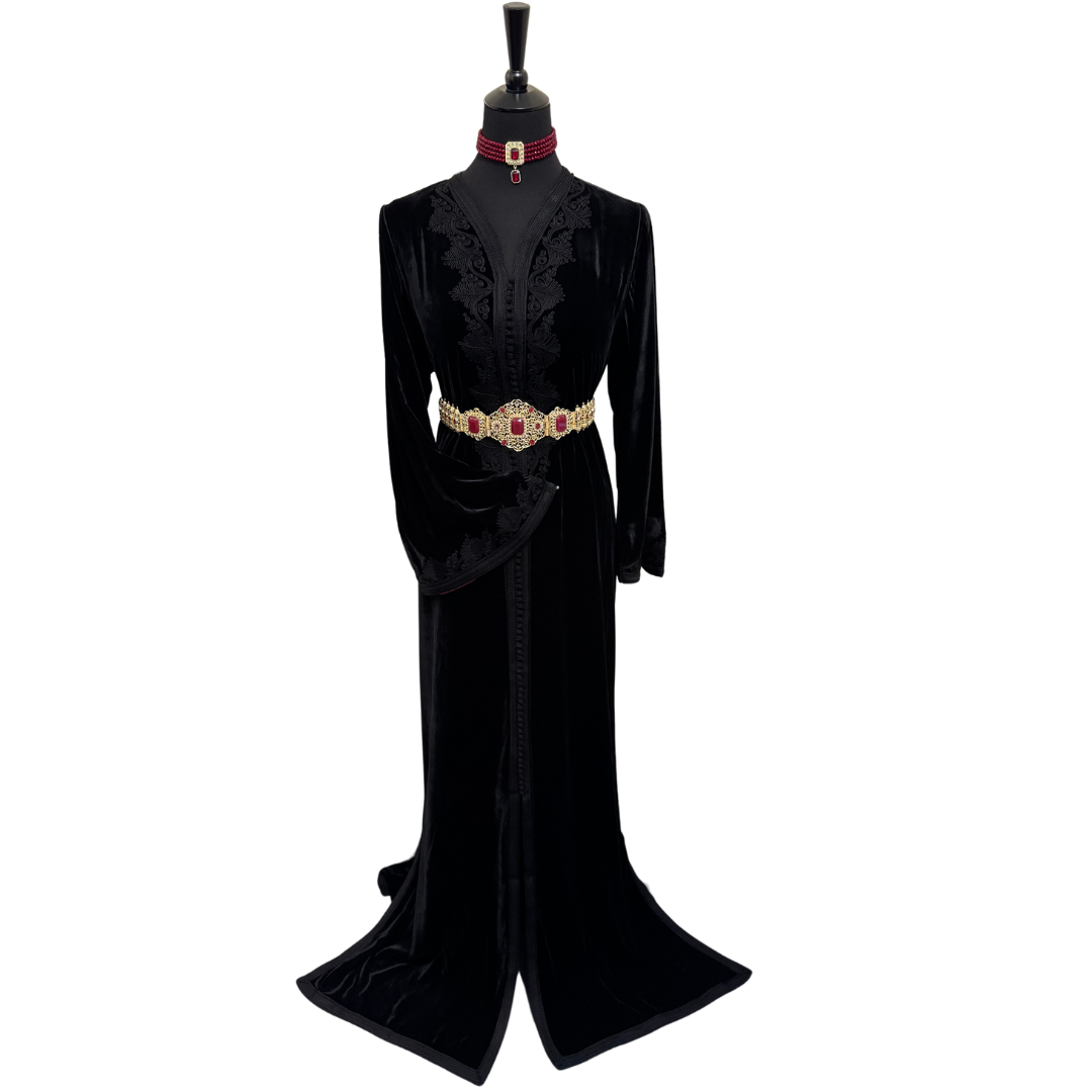 Caftan DOHA Noir