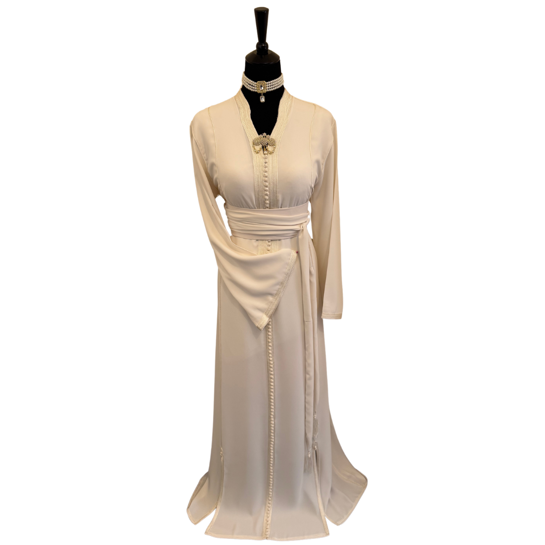 Caftan SINGAPOUR Blanc