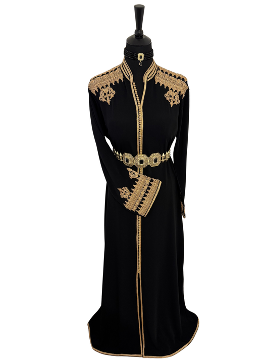 Caftan KARACHI Noir