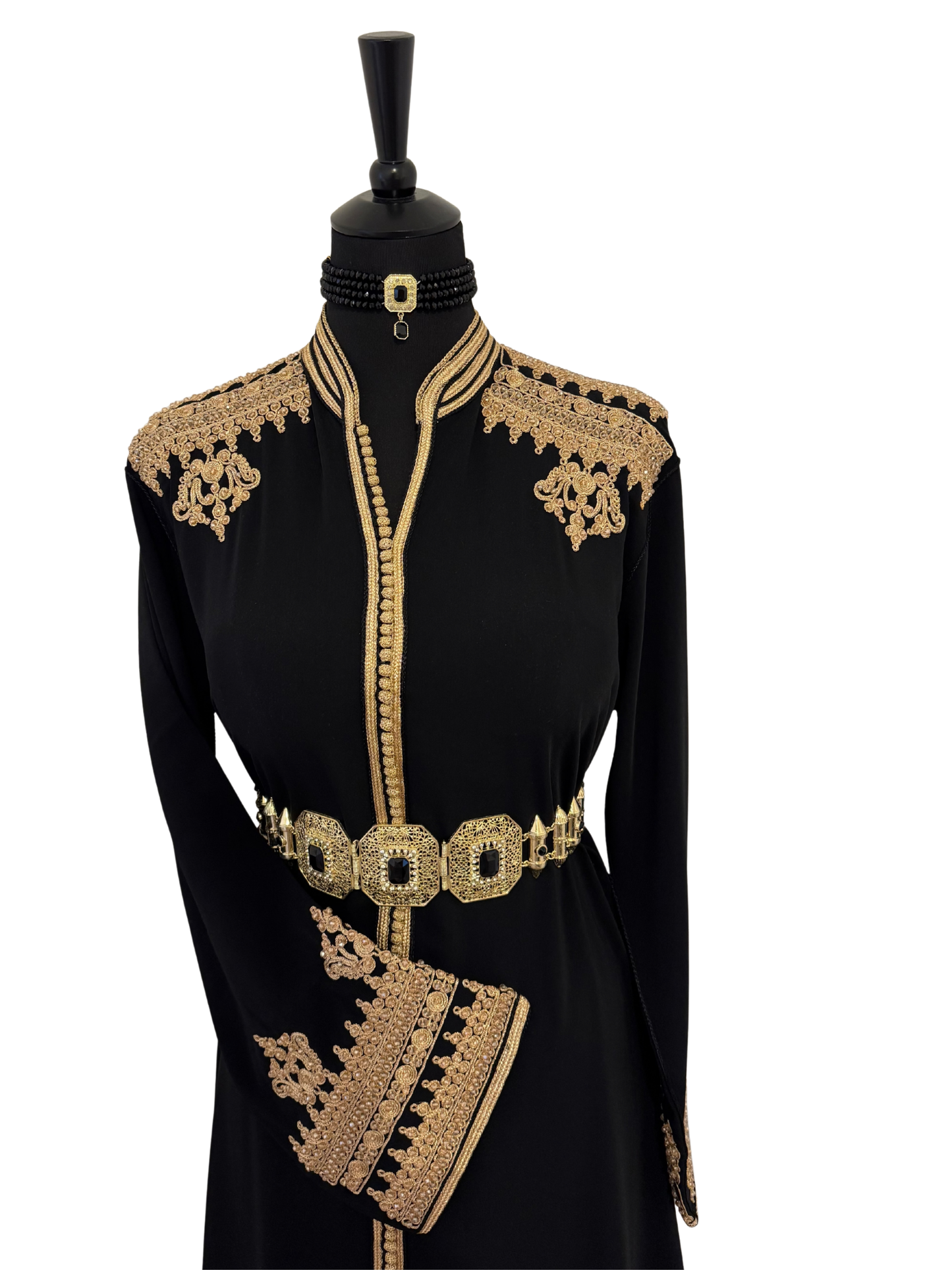 Caftan KARACHI Noir