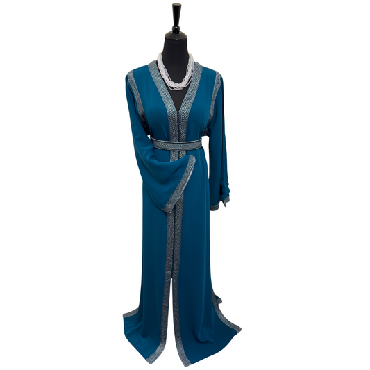 Caftan Firenze Bleu canard