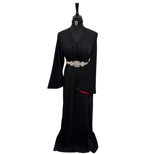 Caftan Helena noir