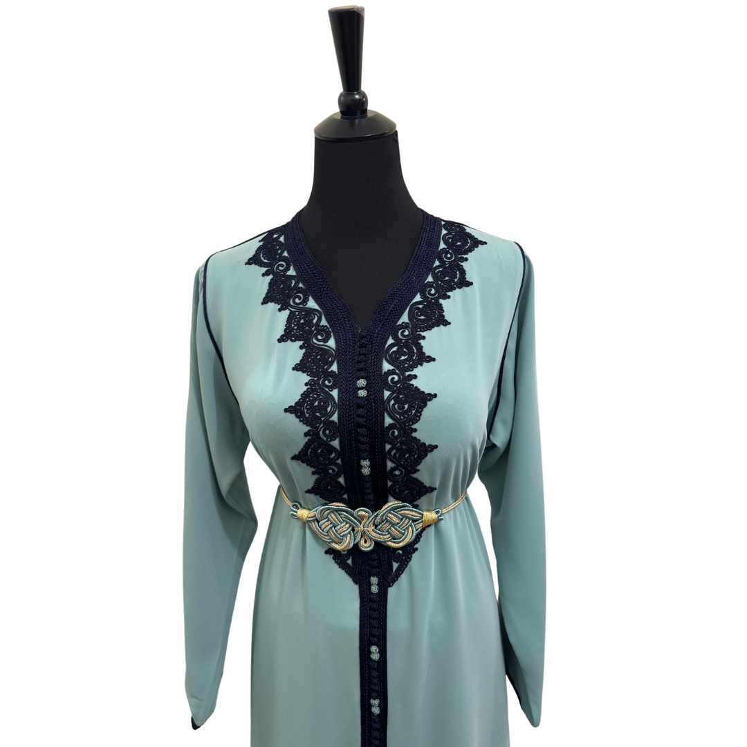 Caftan BALI Bleu claire