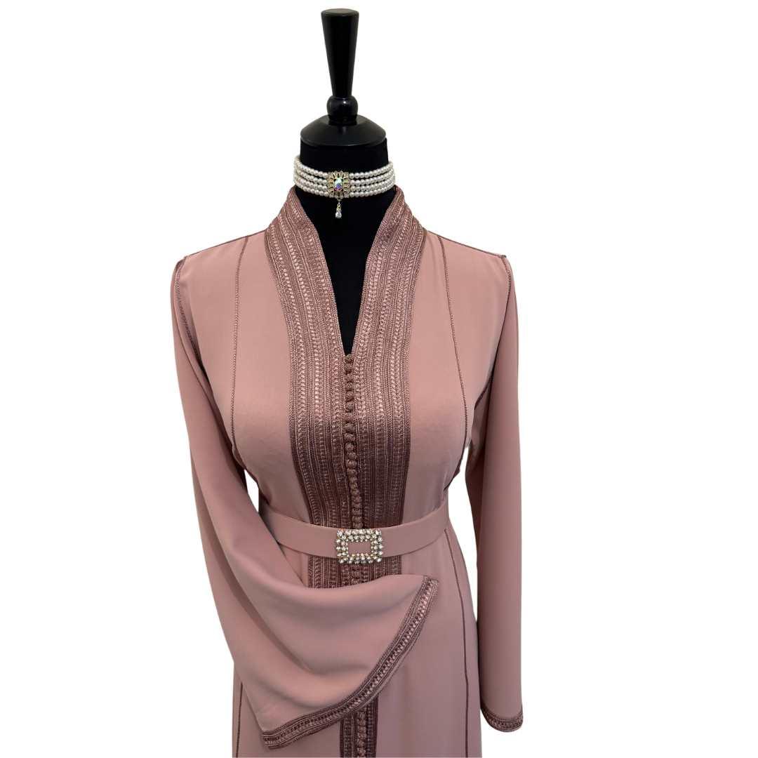 Caftan SARAJEVO Rose Nude