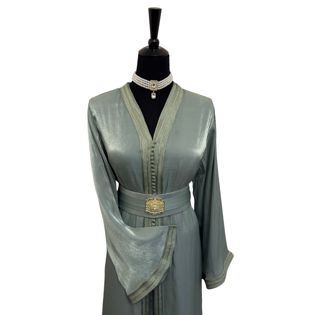Caftan Santorini Vert d’eau