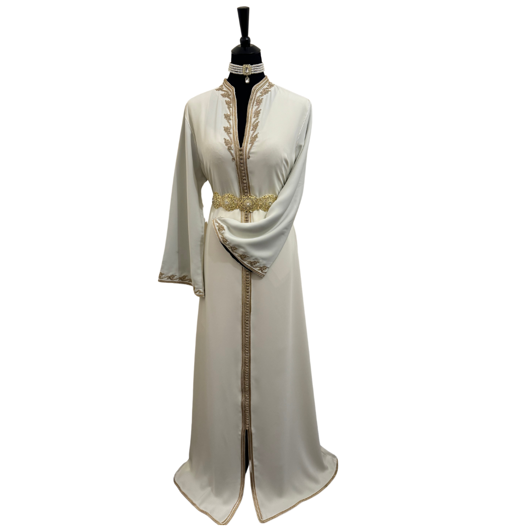 Caftan Rome Blanc