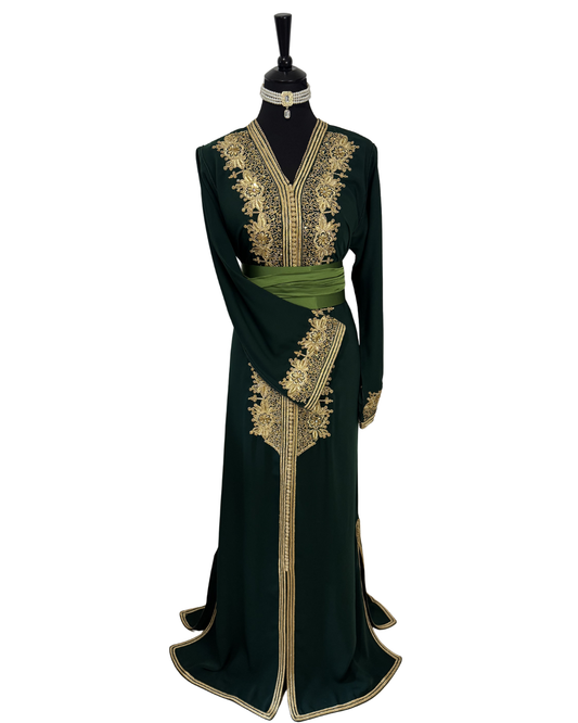 Caftan NIZWA Vert