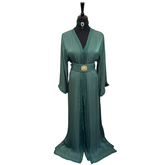 Caftan Santorini Vert sapin