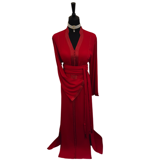 Caftan SINGAPOUR Rouge