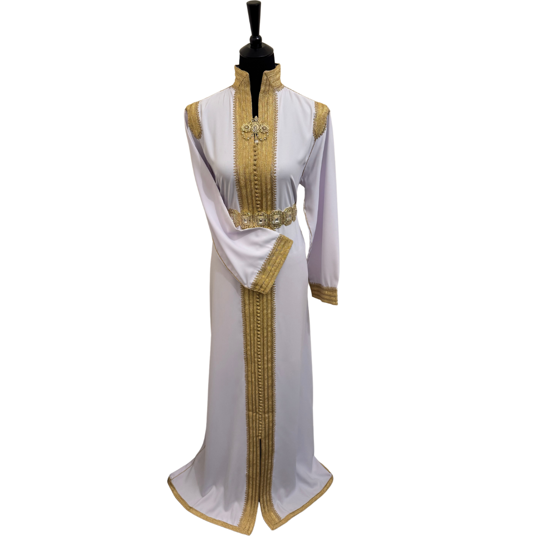 Caftan ALGER Blanc