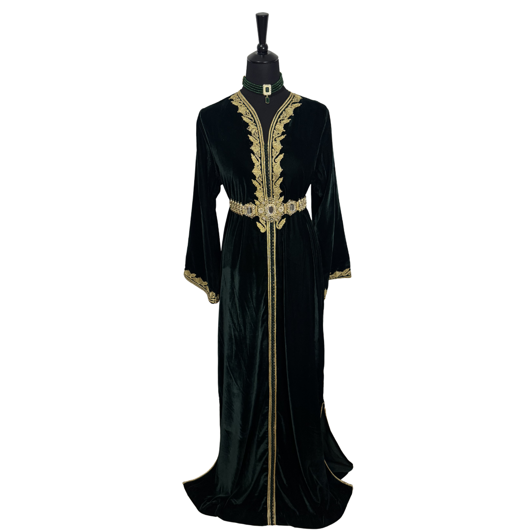Caftan Riyad Vert