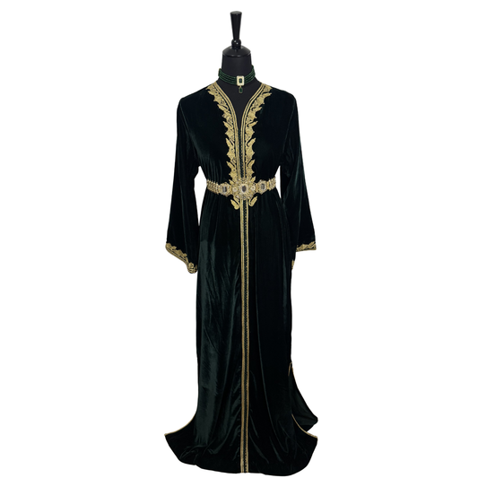 Caftan Riyad Vert