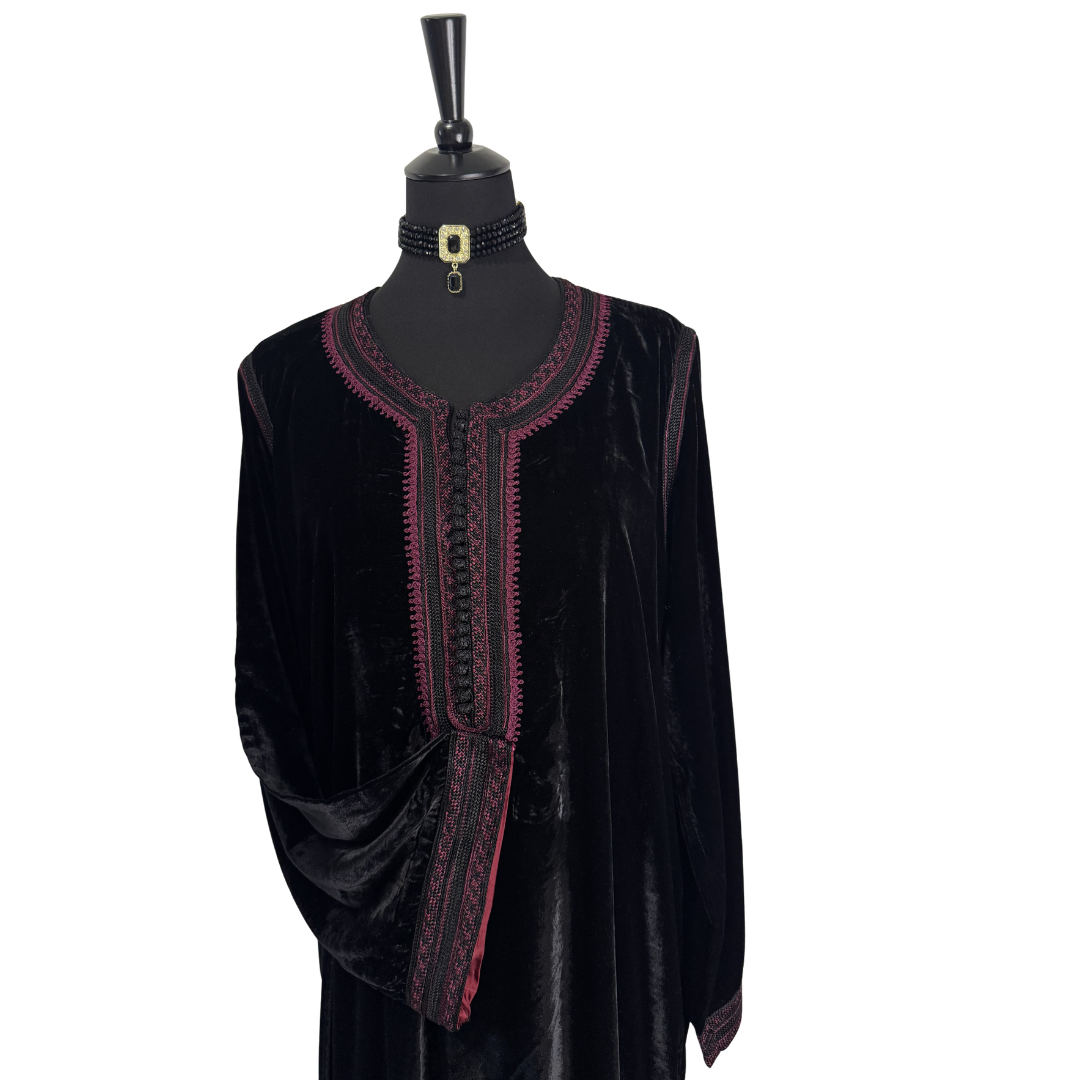 Caftan Gandoura Noir