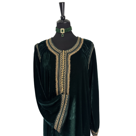 Caftan Gandoura Vert