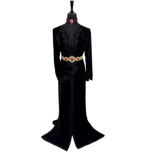 Caftan DOHA Noir
