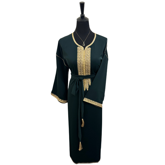 Small bottle green caftan