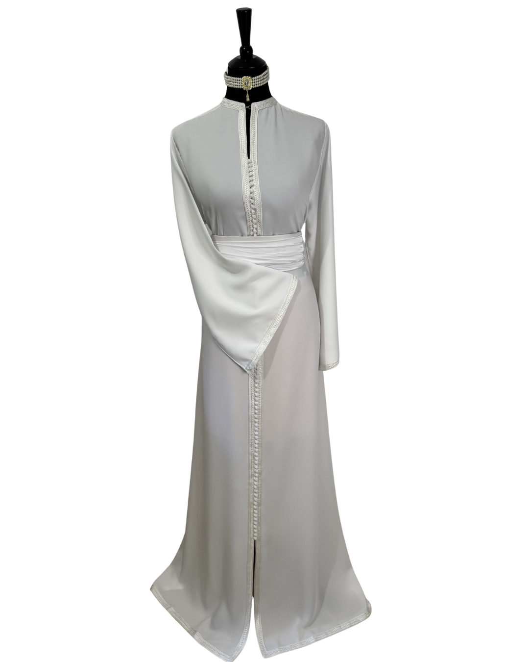Caftan Jenin Blanc