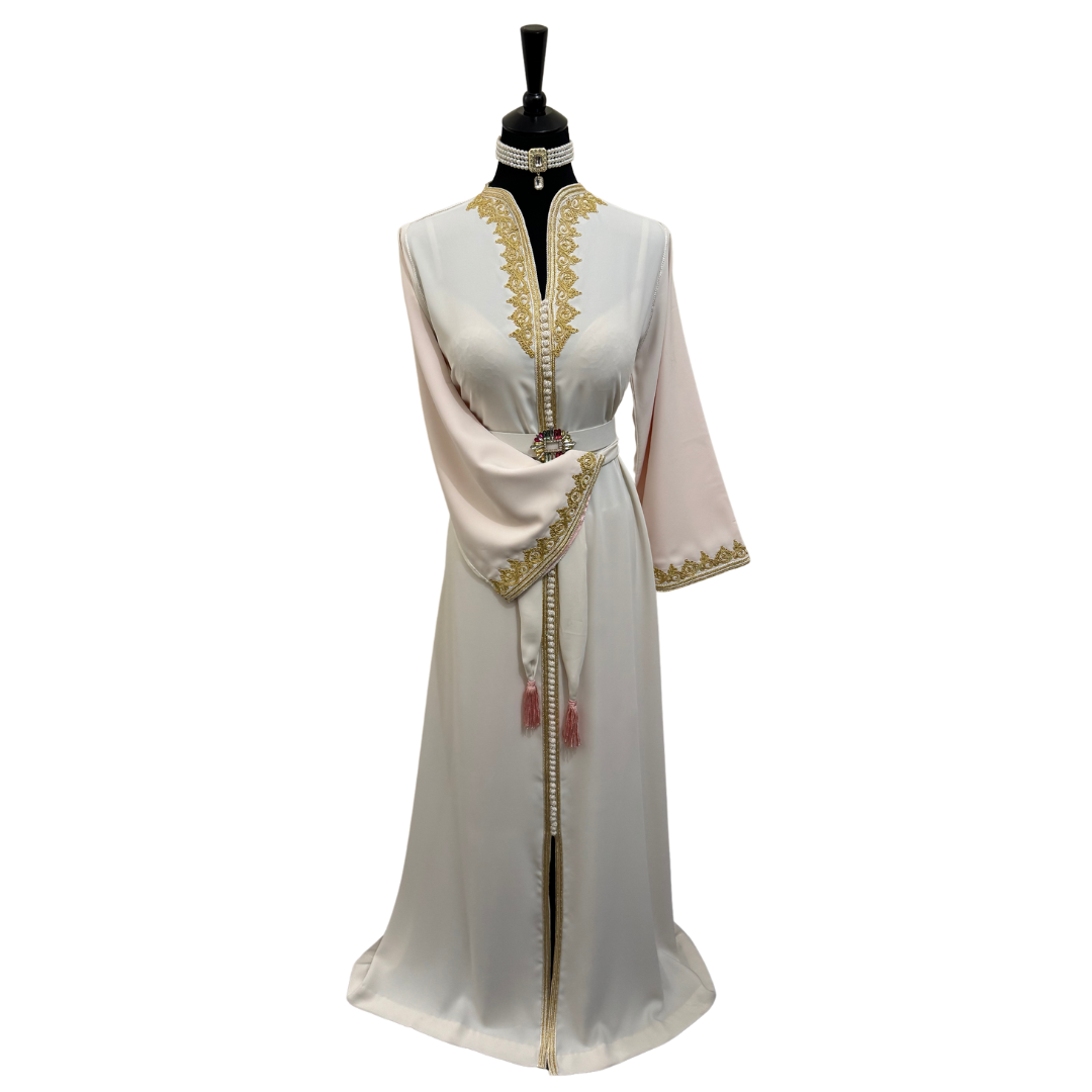 Caftan LATINA Blanc