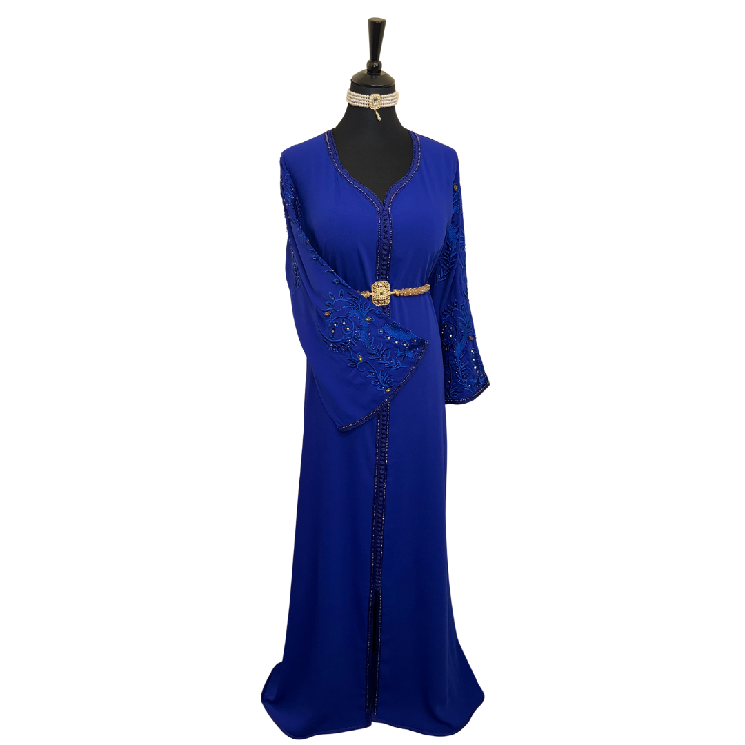 Caftan MUMBAI Bleu