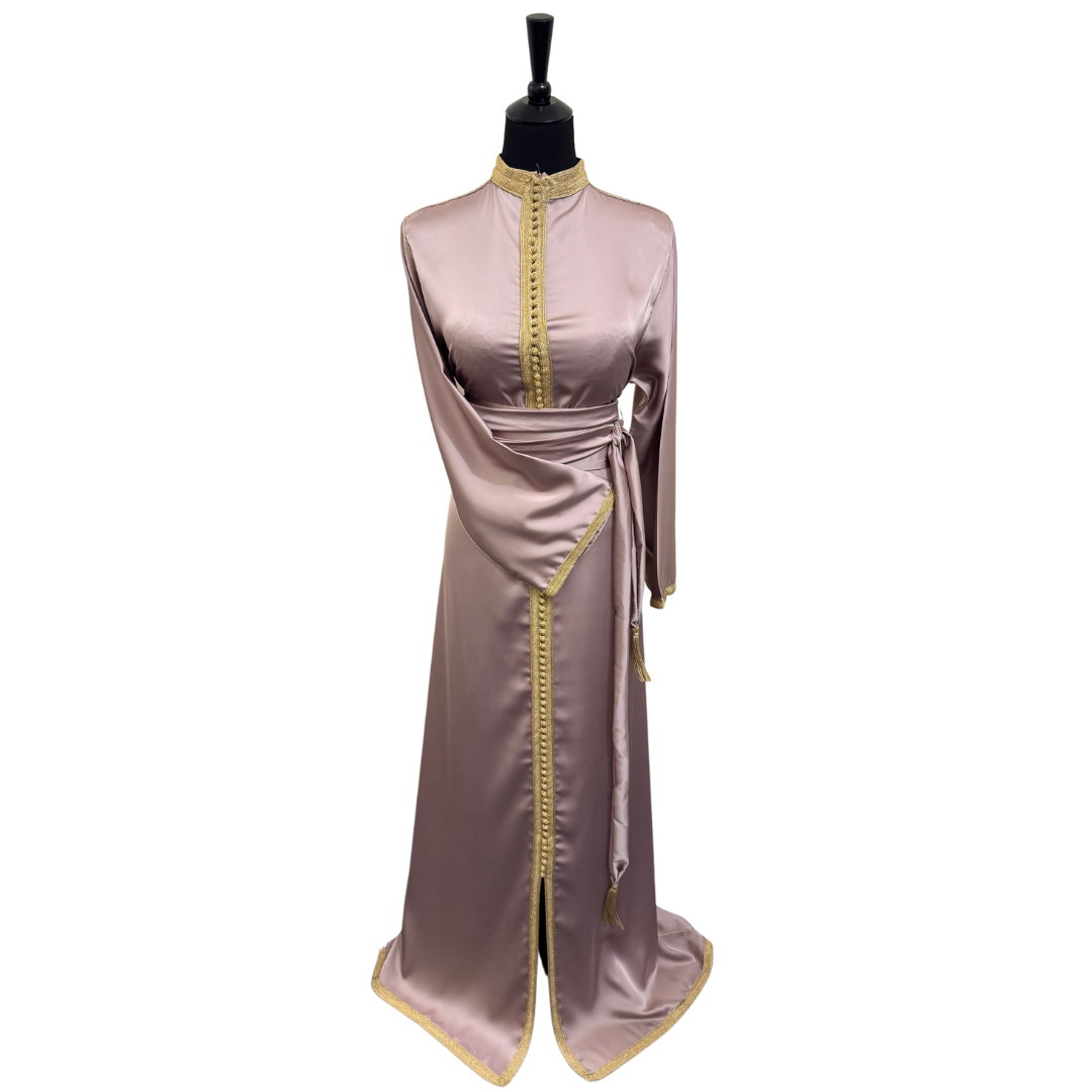 Caftan NAIROBI Rose Poudré