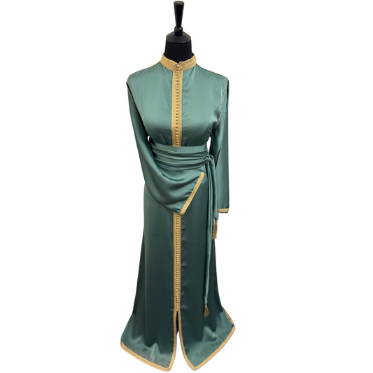 Caftan NAIROBI Vert d’eau