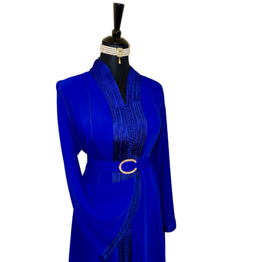 Caftan SARAJEVO Bleu Roi