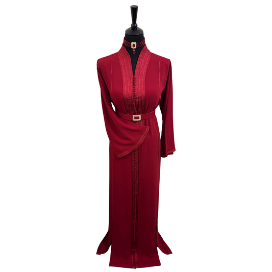 Caftan SARAJEVO Rouge Foncé