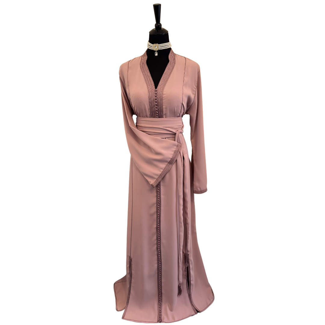 Caftan SINGAPOUR Rose nude